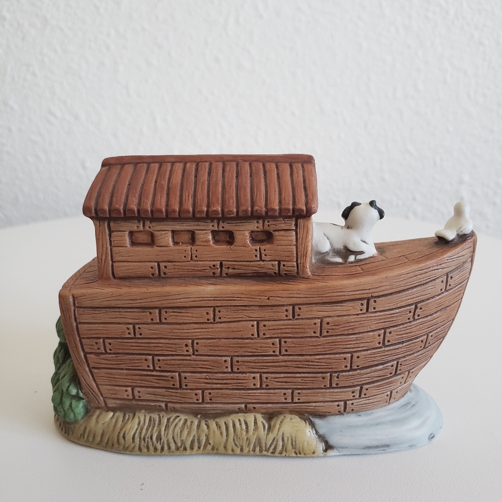 Homco 1474 Ceramic Detailed Noah's Ark Porcelain Decor - Picture 10 of 16